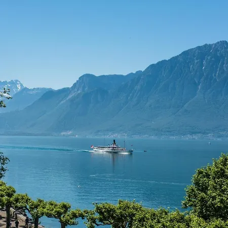 Grand Du - Relais & Chateaux Hotell Vevey